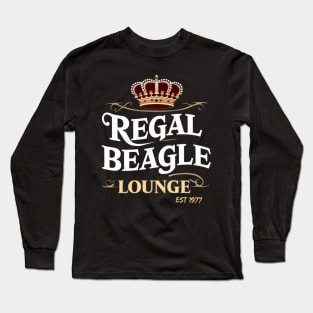 regal beagle lounge Long Sleeve T-Shirt